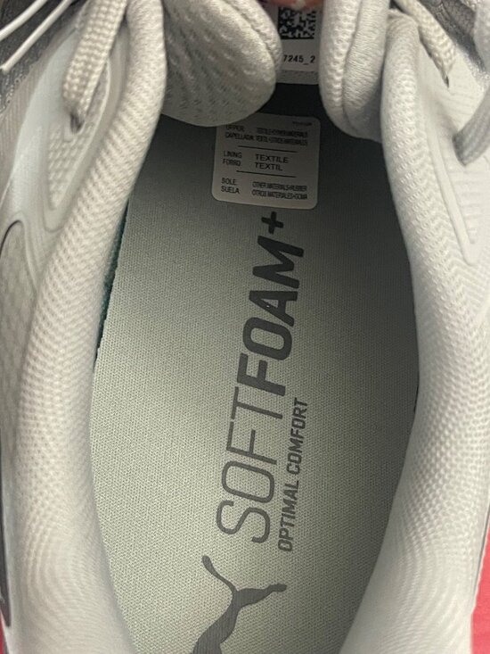 PUMA Men’s Disperse Sneakers Gray SoftFoam+ Training Shoes Size 12 - Picture 11 of 12